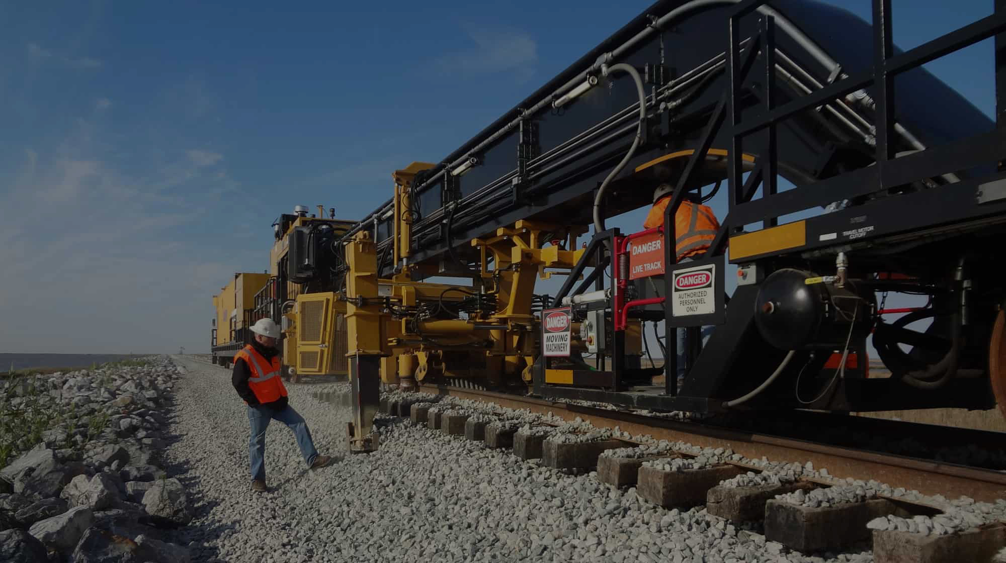 making rail track by professional engineers