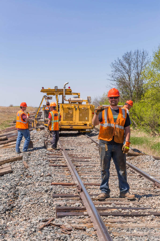 repairing track of rail